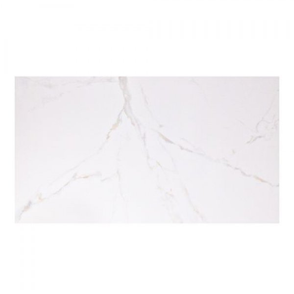 Calacatta Gold Marble Effect Polished Porcelain Wall   Floor Tile   1200mm x 600mm 