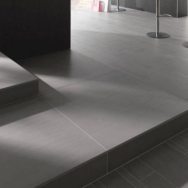 Lounge Grey Polished Porcelain Floor Tile 